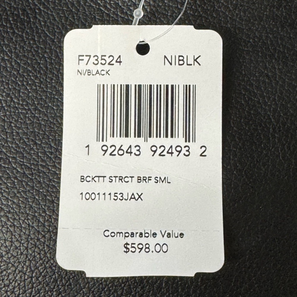 NWT COACH Beckett 2-Way Structured Black Leather Shoulder Business Briefcase New - Picture 15 of 15